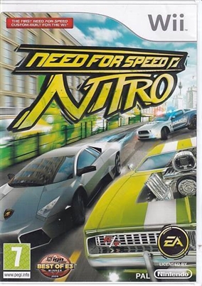 Need For Speed Nitro - Nintendo Wii (B Grade) (Used) (eng)